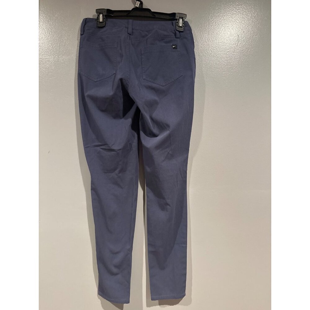 Nike Dri-Fit Women’s Size 2 Navy Blue Stretch Athletic Pants Soft Jean-Like - Picture 6 of 6